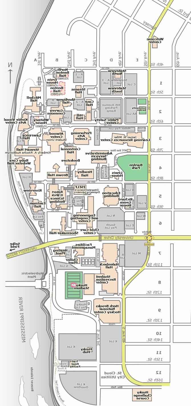 Main campus map